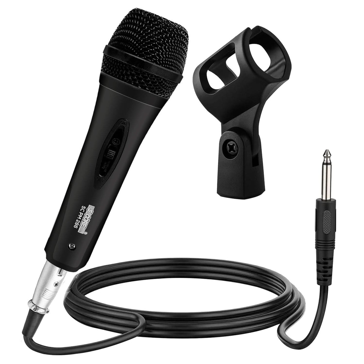5Core XLR Microphone Dynamic Mic Karaoke Singing Studio Mics Handheld Microfono