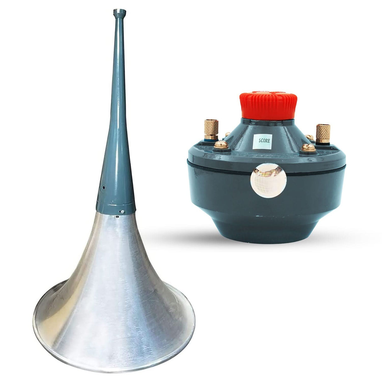 5 Core PA Horn Speaker 500W PMPO Compression Driver in 22 Inch Trumpet Throat Loud Audio System