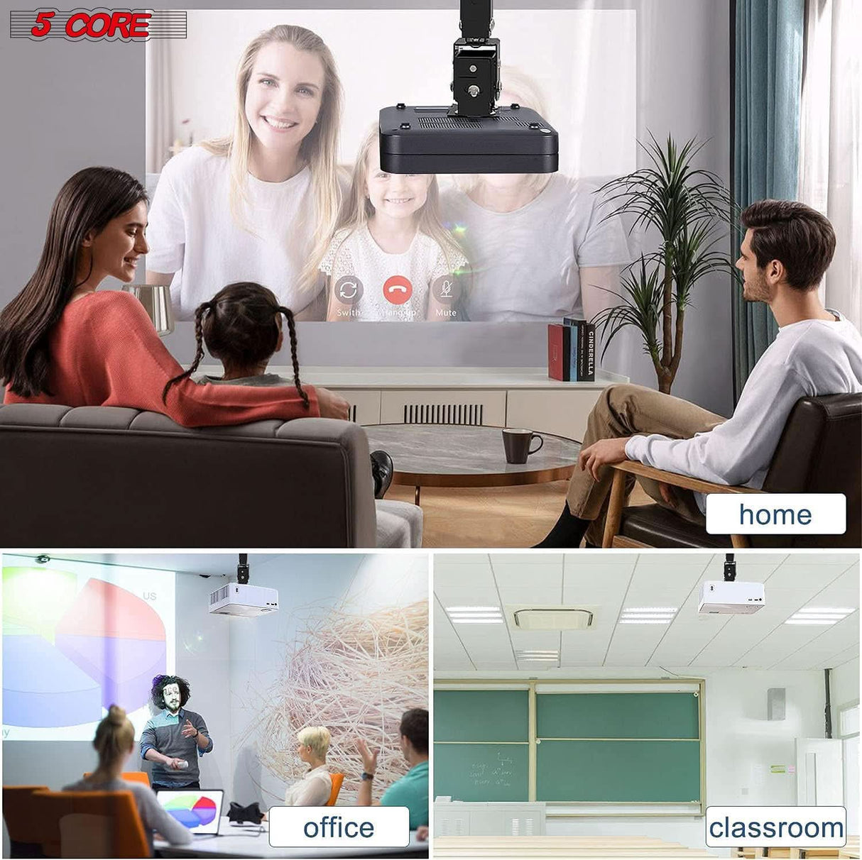 Adjustable design allows for precise angle and height positioning