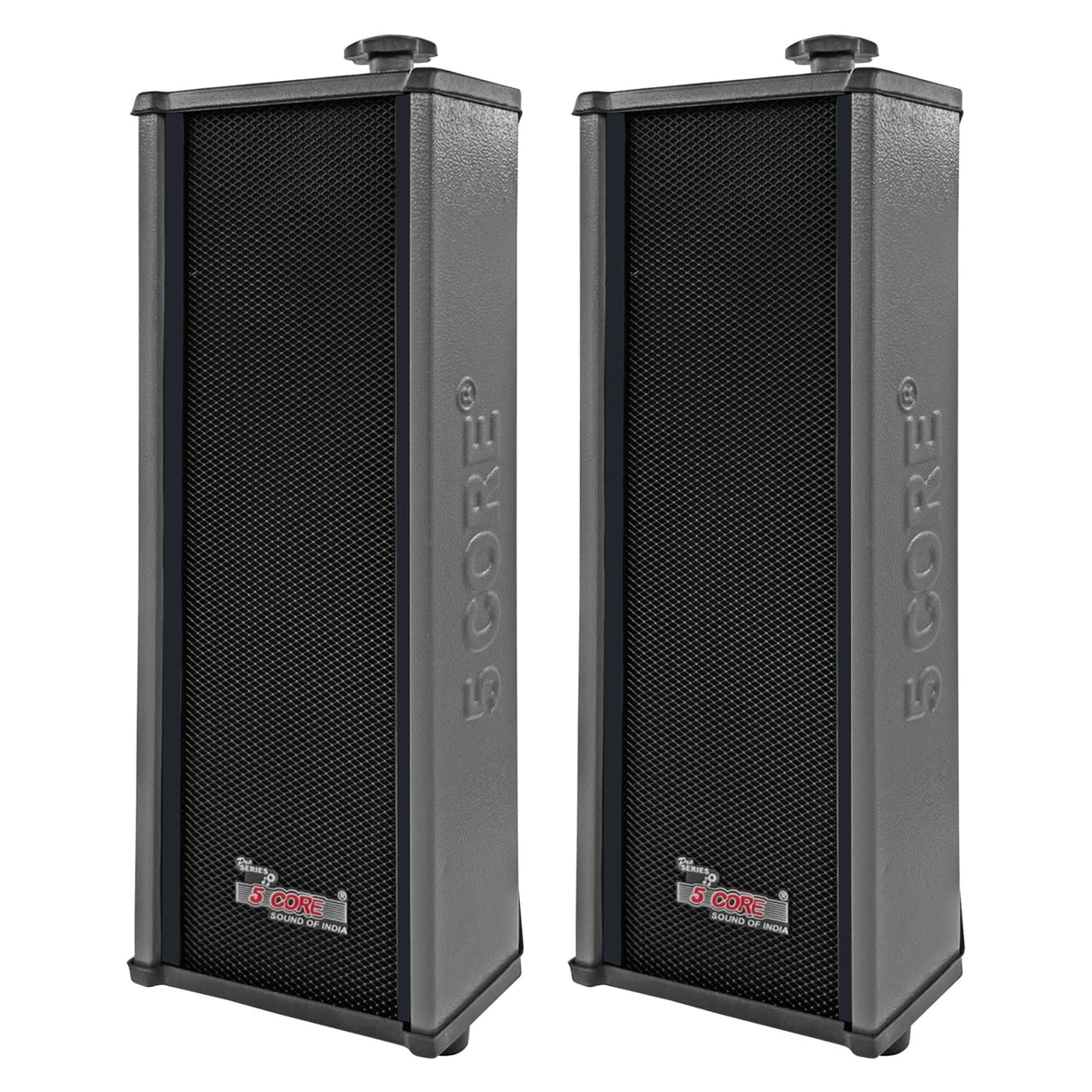 5Core Outdoor Speakers Stereo In Wall 100W Peak Passive Home Audio System 2 Pieces