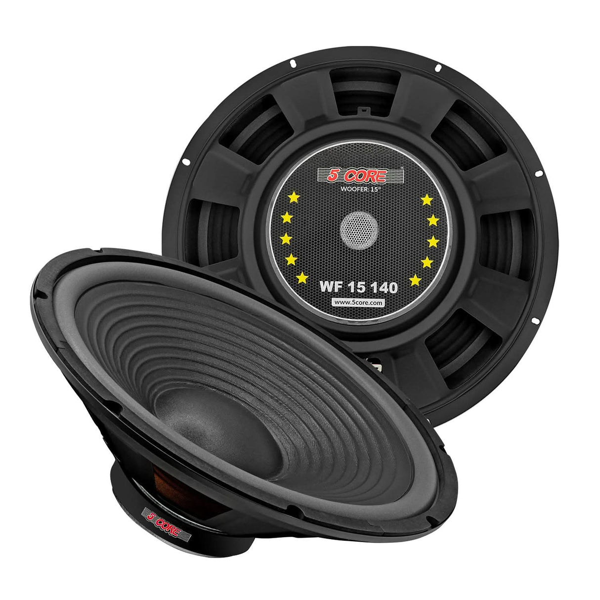 5 Core Car Audio Woofer 450W Strong Voice Coil View
