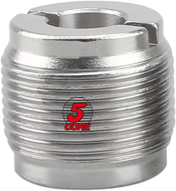 5 Core Mic Stand Adapter 12 Pieces 3/8 Female to 5/8 Male Screw Thread Conversion Connector