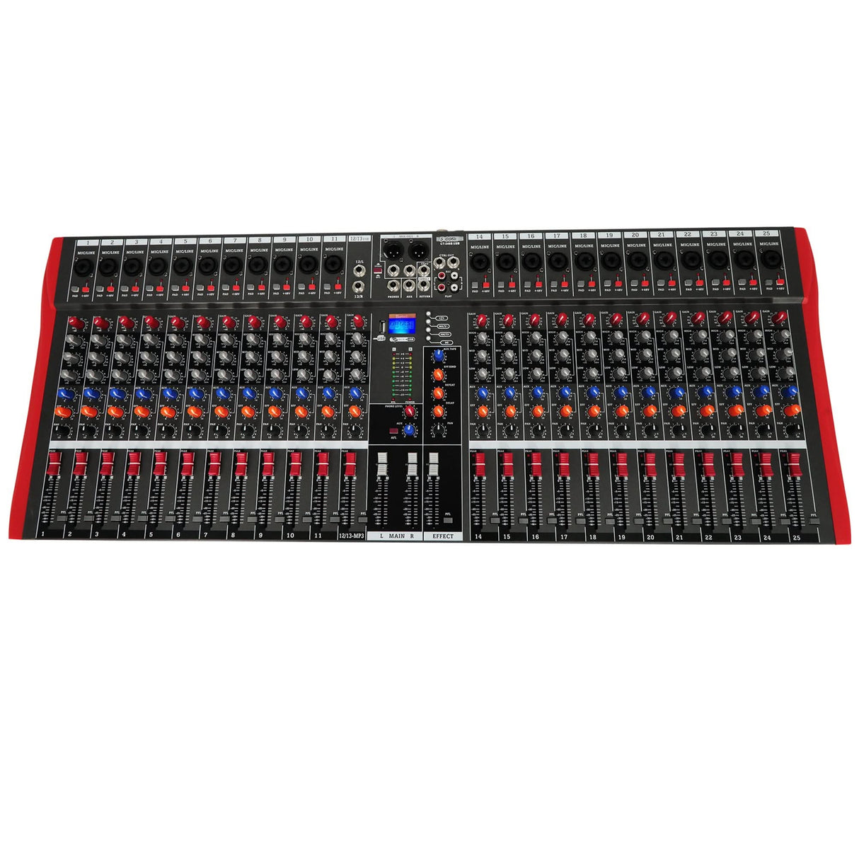 5Core audio mixer 24 channel DJ mixing board with Bluetooth USB analog professional Mezclador De Audio