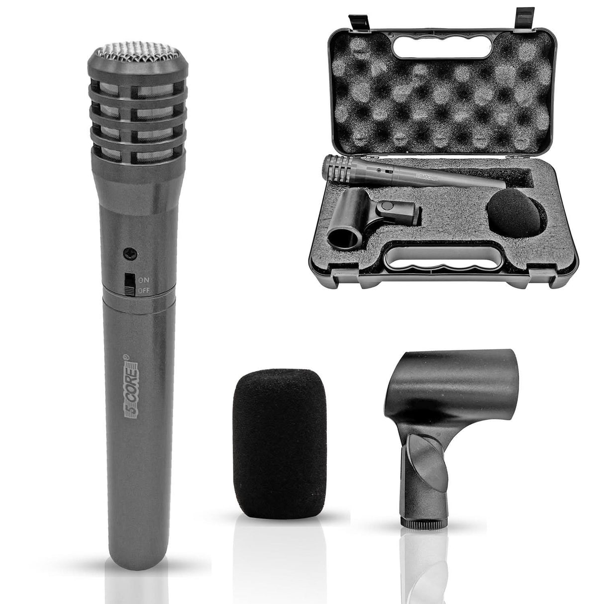 5Core grey pencil condenser microphone XLR cardioid for instruments