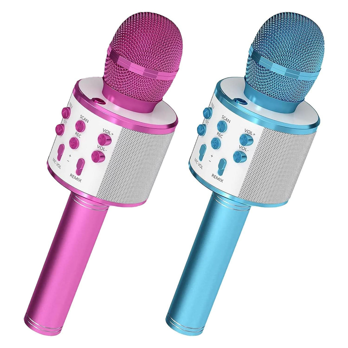 5 Core Karaoke Microphone speaker mesh texture close detail view