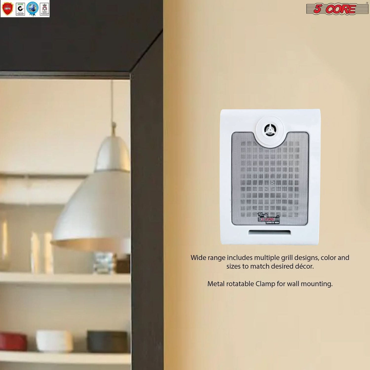 5Core outdoor wall speakers with 50W RMS, high performance ceiling mount speaker 4Ohms