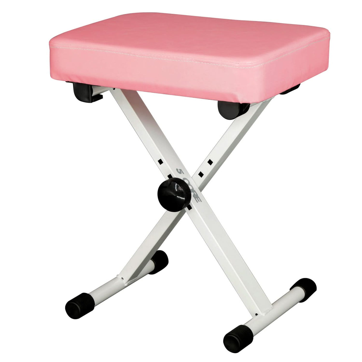5 Core Keyboard Bench adjustable height mechanism detail view