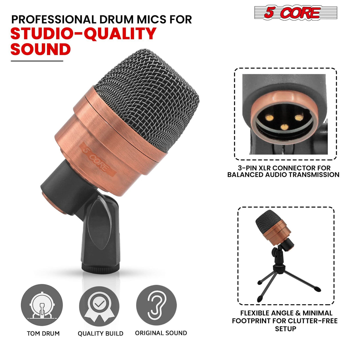 Close miking for tabla enables professional recording