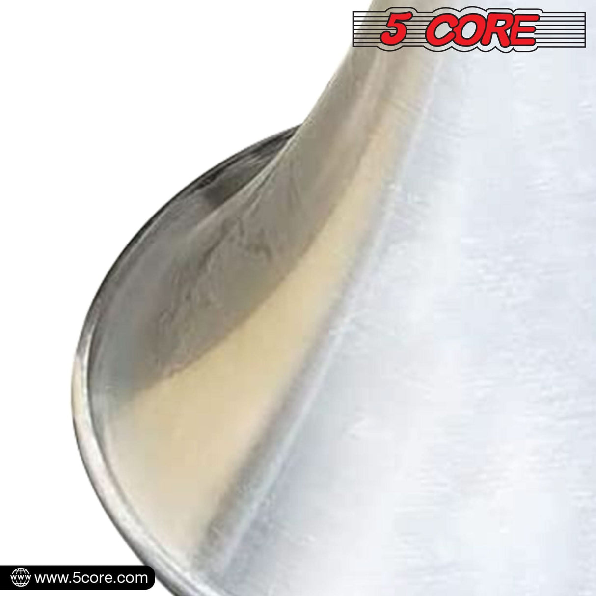 5 Core trumpet-style reflex horn for long-range sound delivery