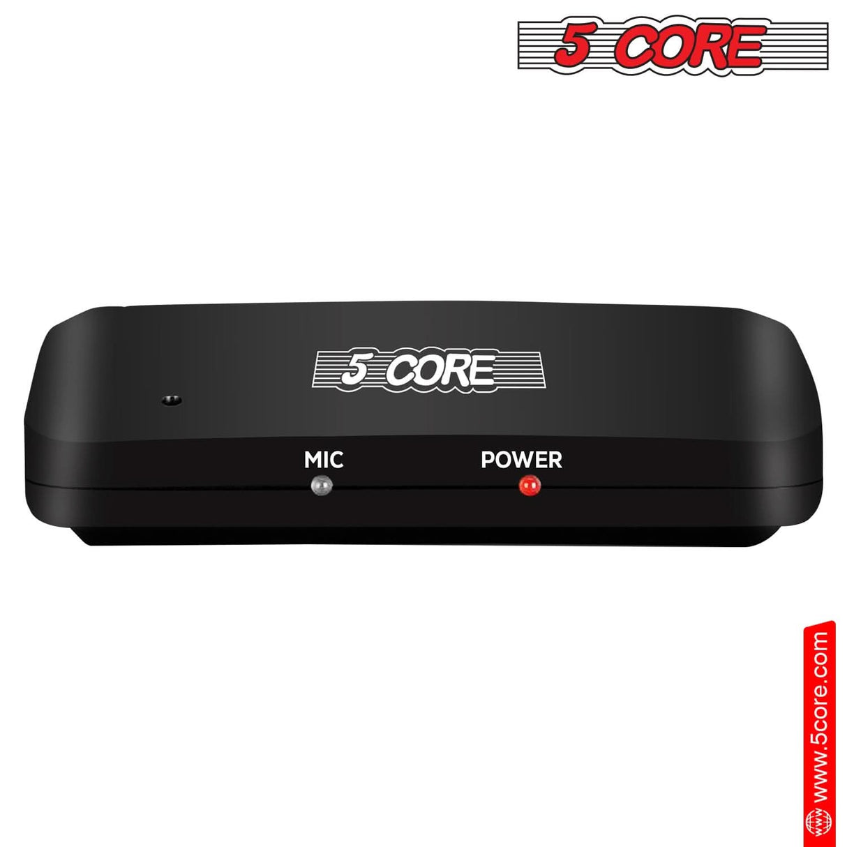 5Core 2-in-1 wireless microphone, wired or wireless use, perfect for events and parties