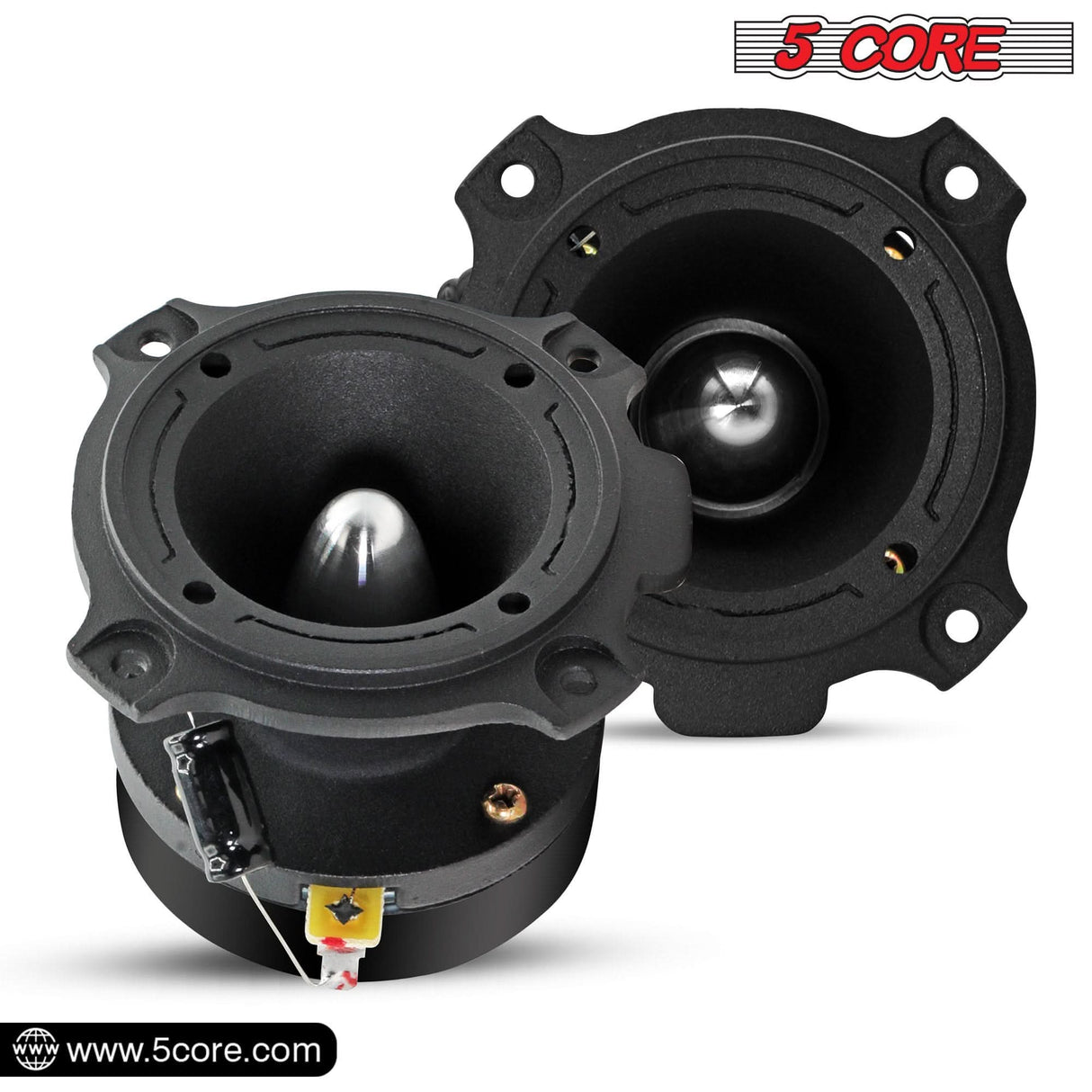 5Core 6.5 inch midrange speaker with tweeters for a balanced audio system