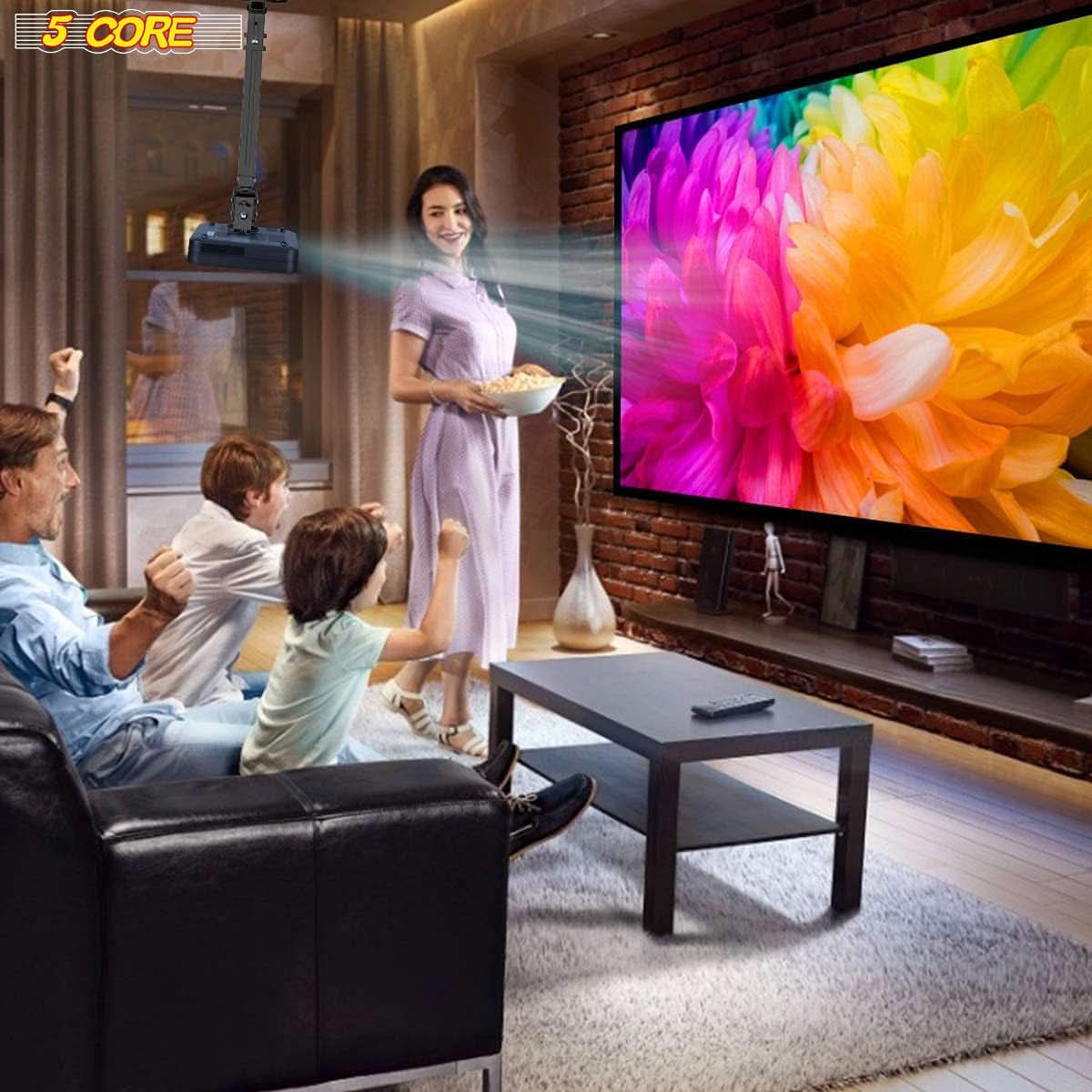 Universal projector mount compatible with most projectors