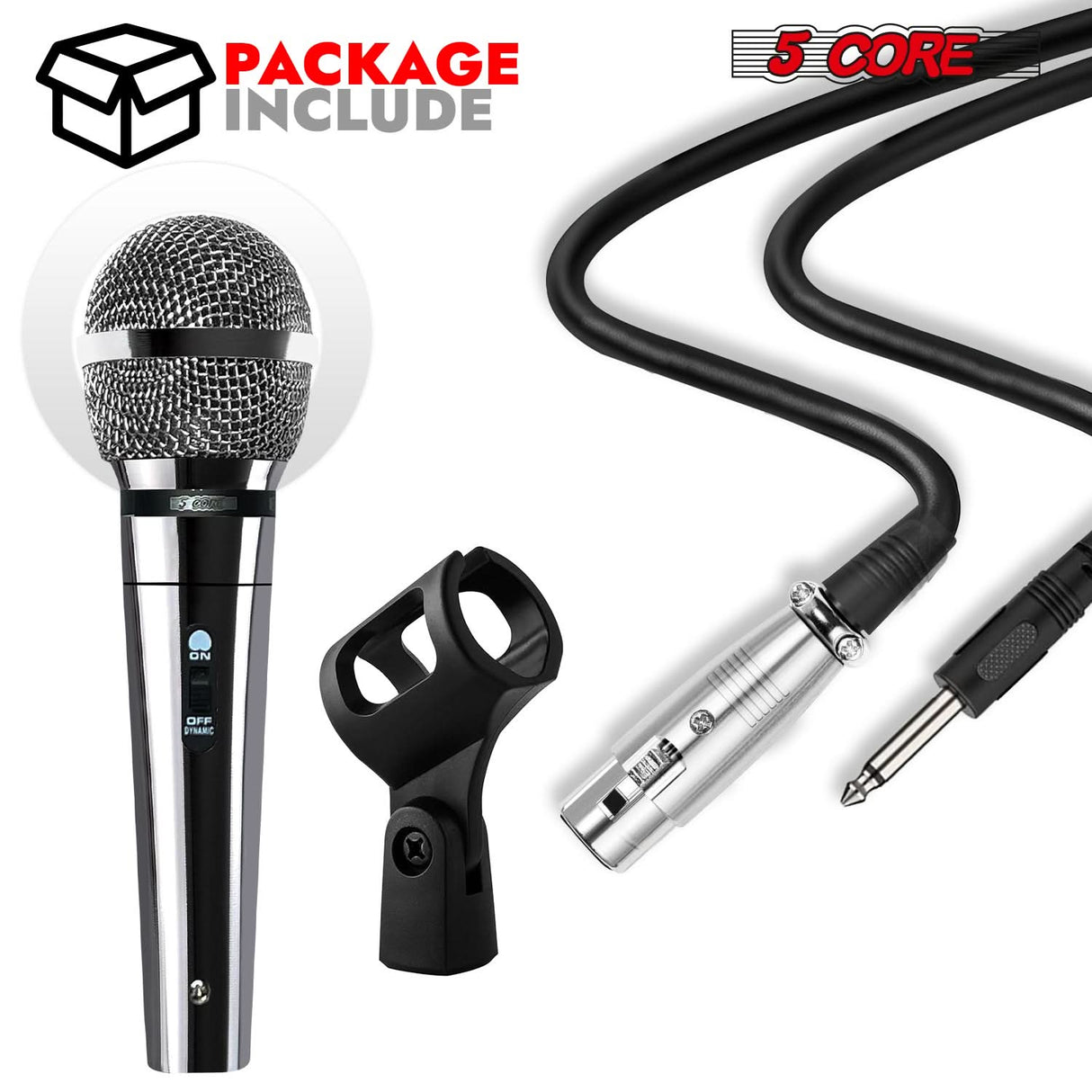 Tough and reliable handheld microphone built for frequent use