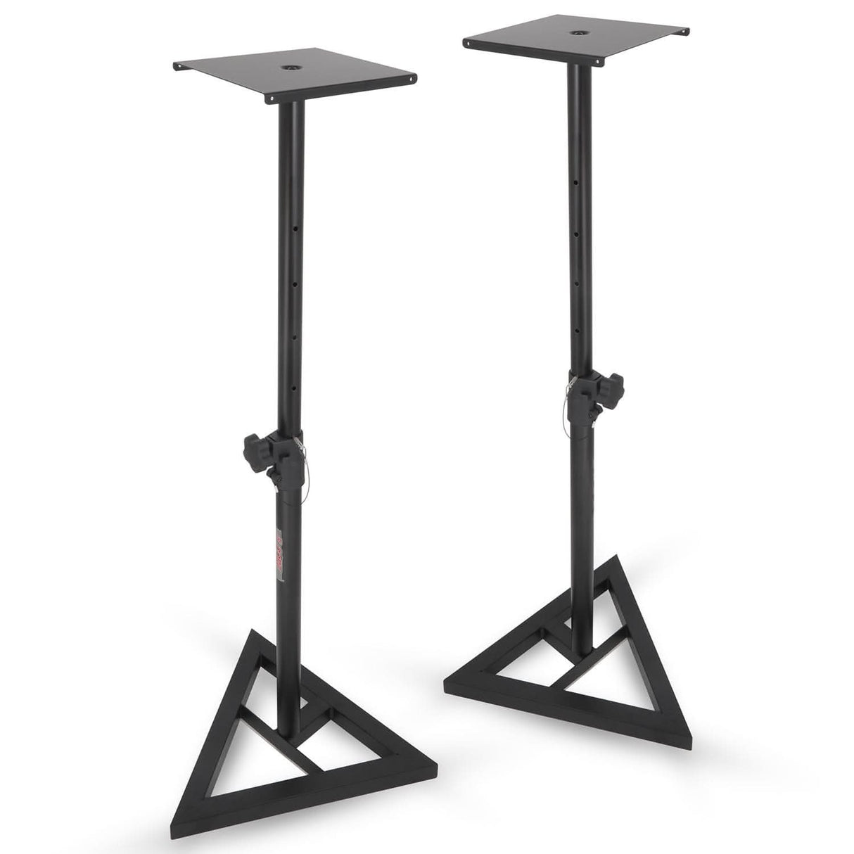 5 Core speaker stand with triangle base and tall adjustable height