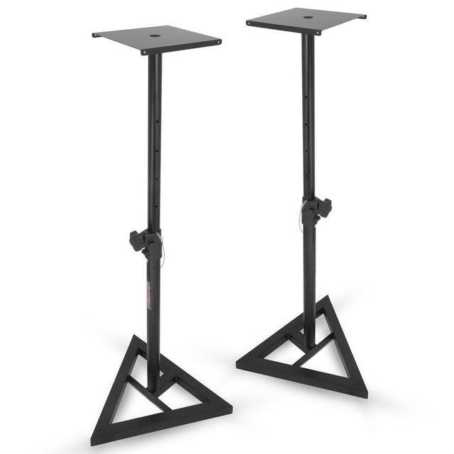 5 Core speaker stand with triangle base and tall adjustable height