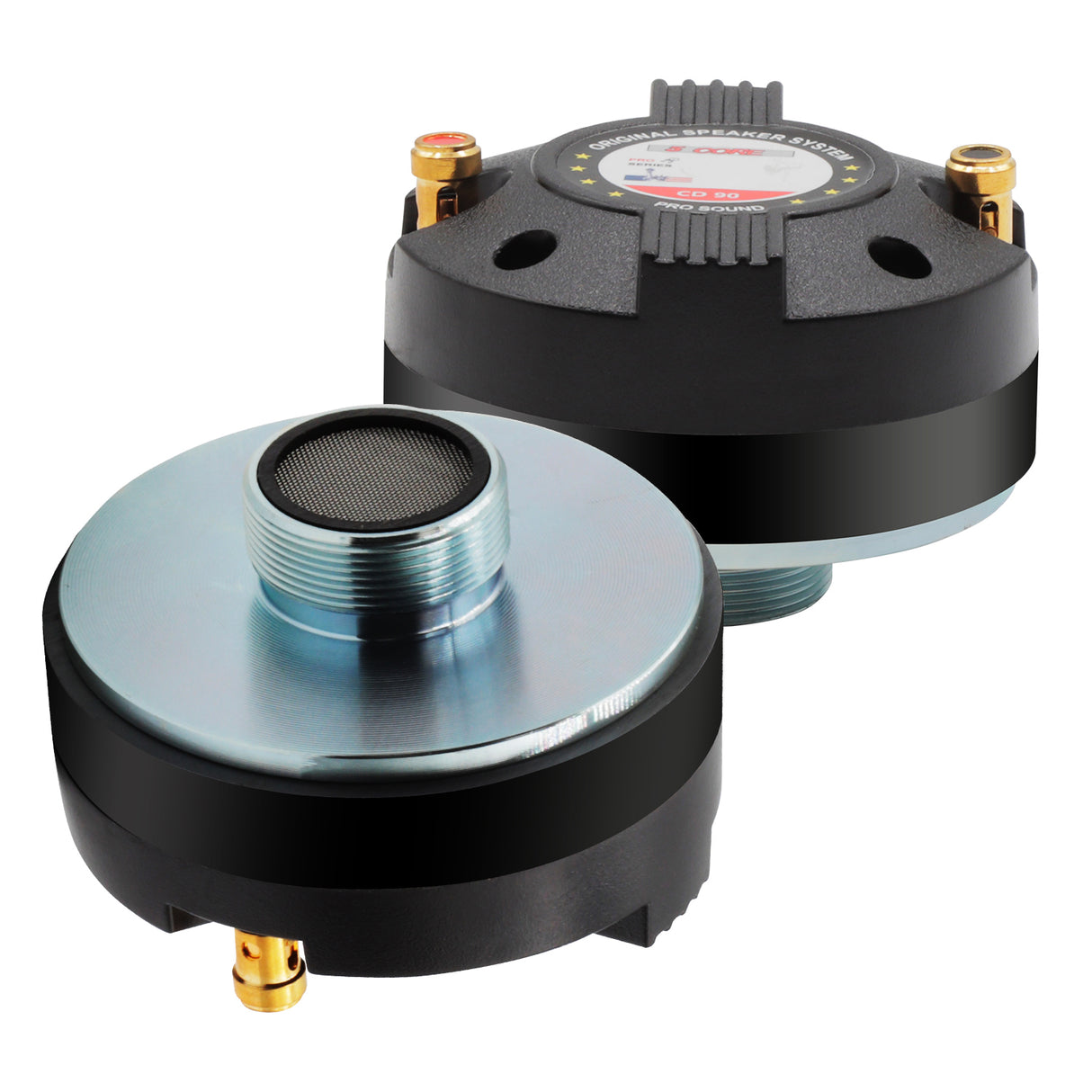 5 Core Compression Driver 1″ PA Horn Tweeter Pro Audio 500W 1.34″ Voice Coil 13Oz Magnet 8Ohm Driver