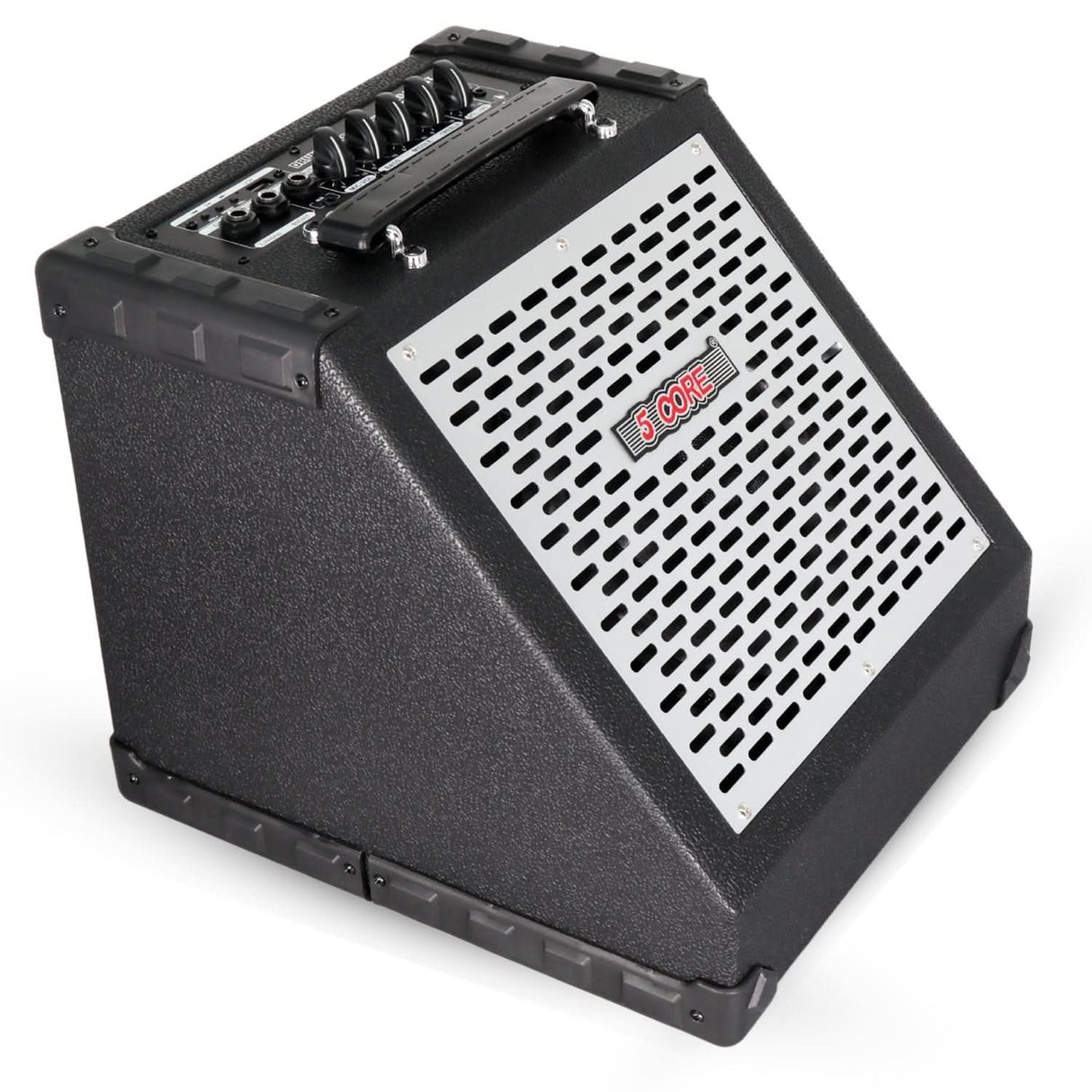 5 Core Electric Drum Amplifier 80W Professional Bluetooth Drumming Amp w 8” Speaker w 3 Band EQ