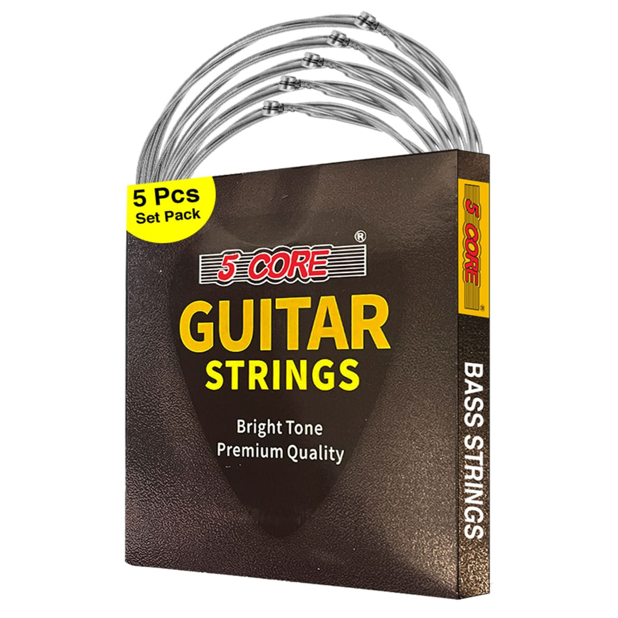 Bass electric guitar strings set 0.045-.100 gauge five pieces