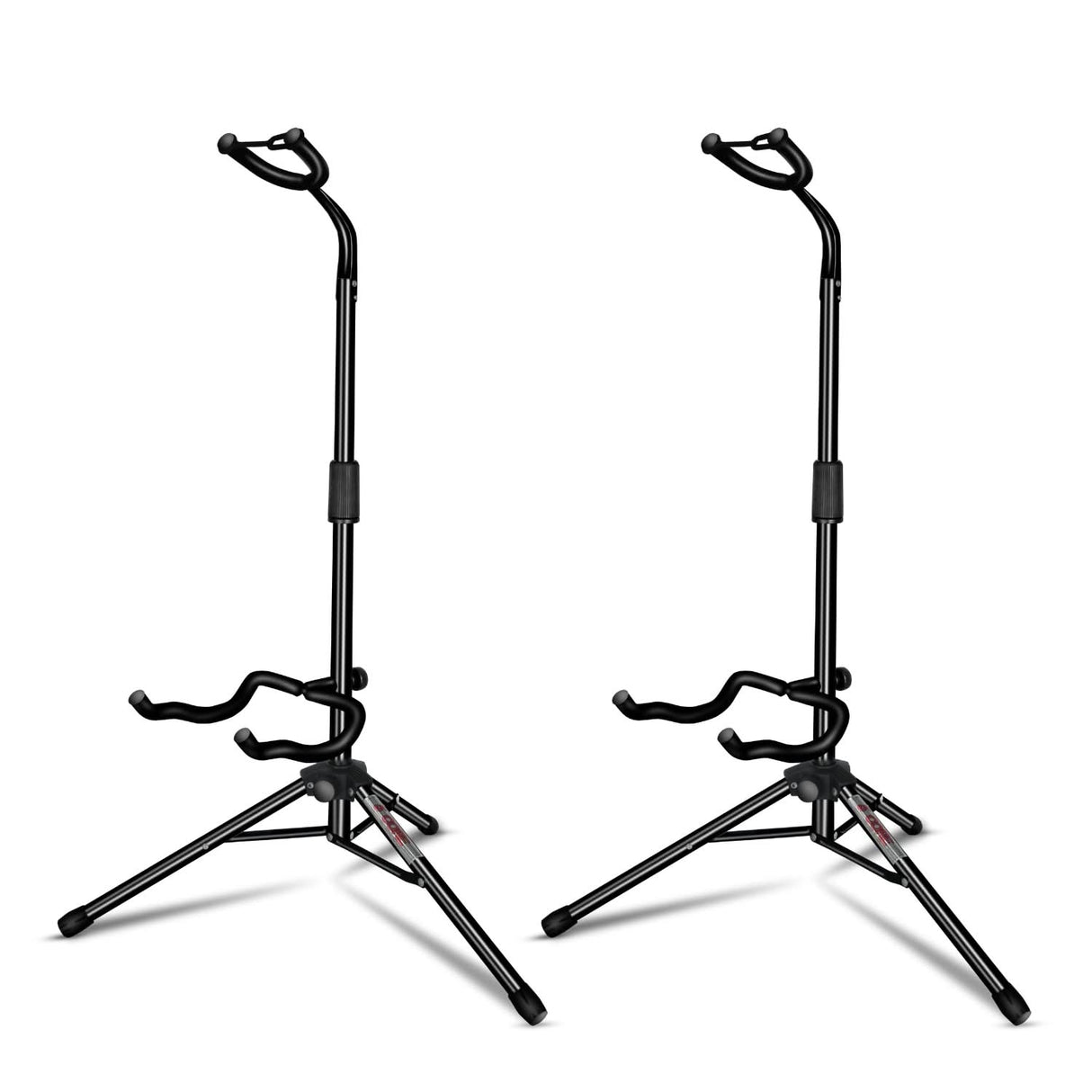5Core Guitar Stand Pair Floor Folding Holder Soporte Para Guitarra for Acoustic Electric Bass
