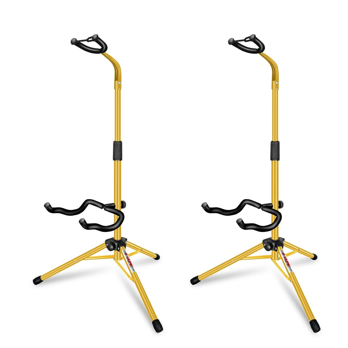 5Core Guitar Stand Pair Floor Folding Holder Soporte Para Guitarra for Acoustic Electric Bass