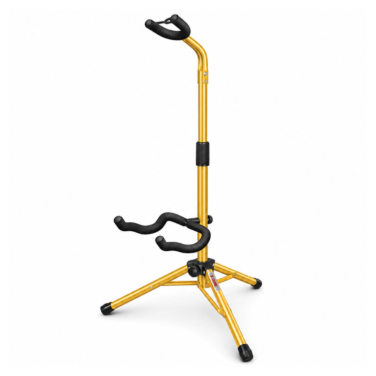 5 Core Guitar Stand Floor Adjustable Heavy Duty w Neck Holder for Acoustic Electric Classic Bass
