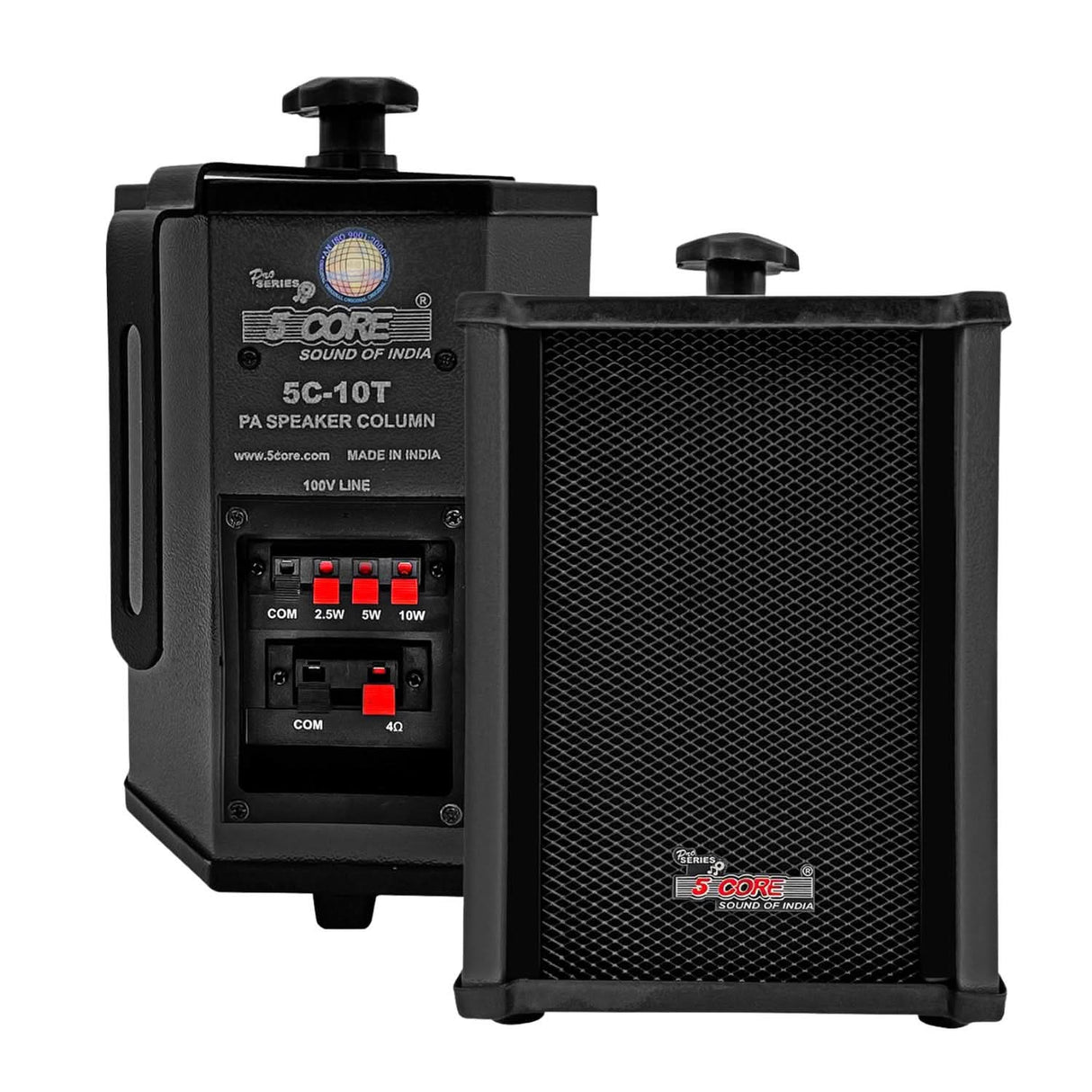 5Core Outdoor Speakers Stereo In Wall 100W Peak Passive Home Audio System