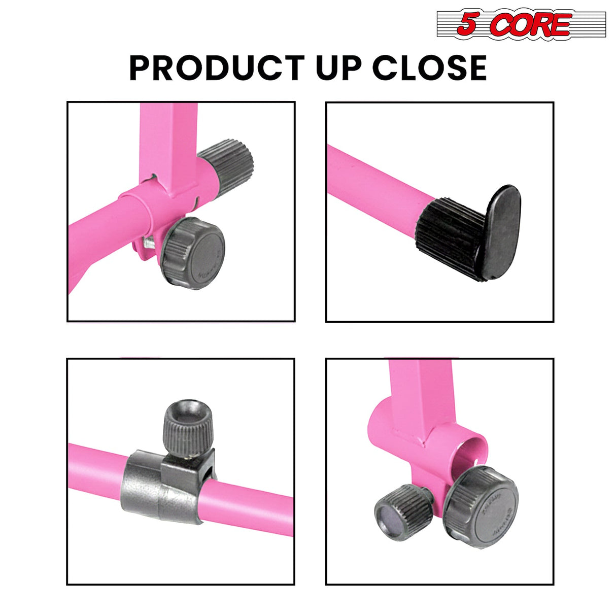 5 Core Keyboard Stand Adapter 2 Tier Adjustable Second Extension Add On for Digital Piano Stands