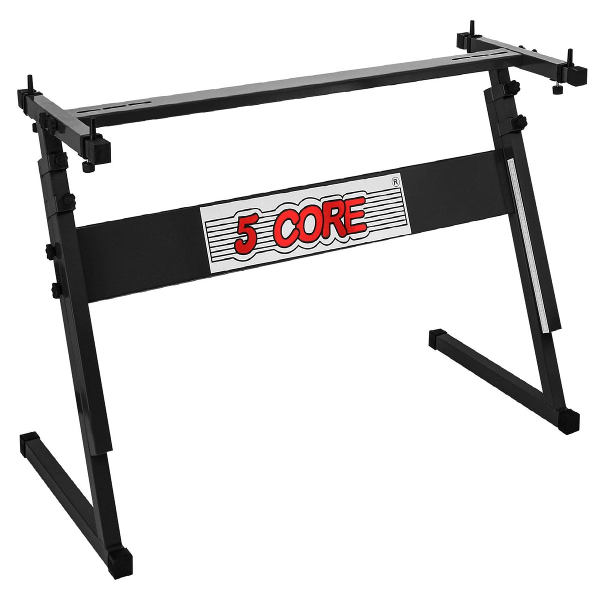 5Core Z style piano stand height adjustable and sturdy design