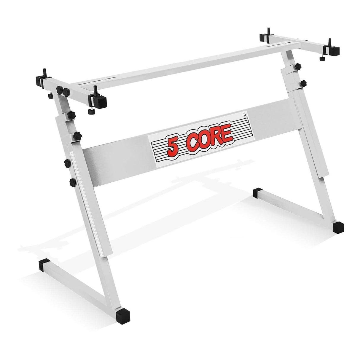 5 Core Keyboard Stand Z Style Height Adjustable Sturdy Piano Riser Lift Holder Stands