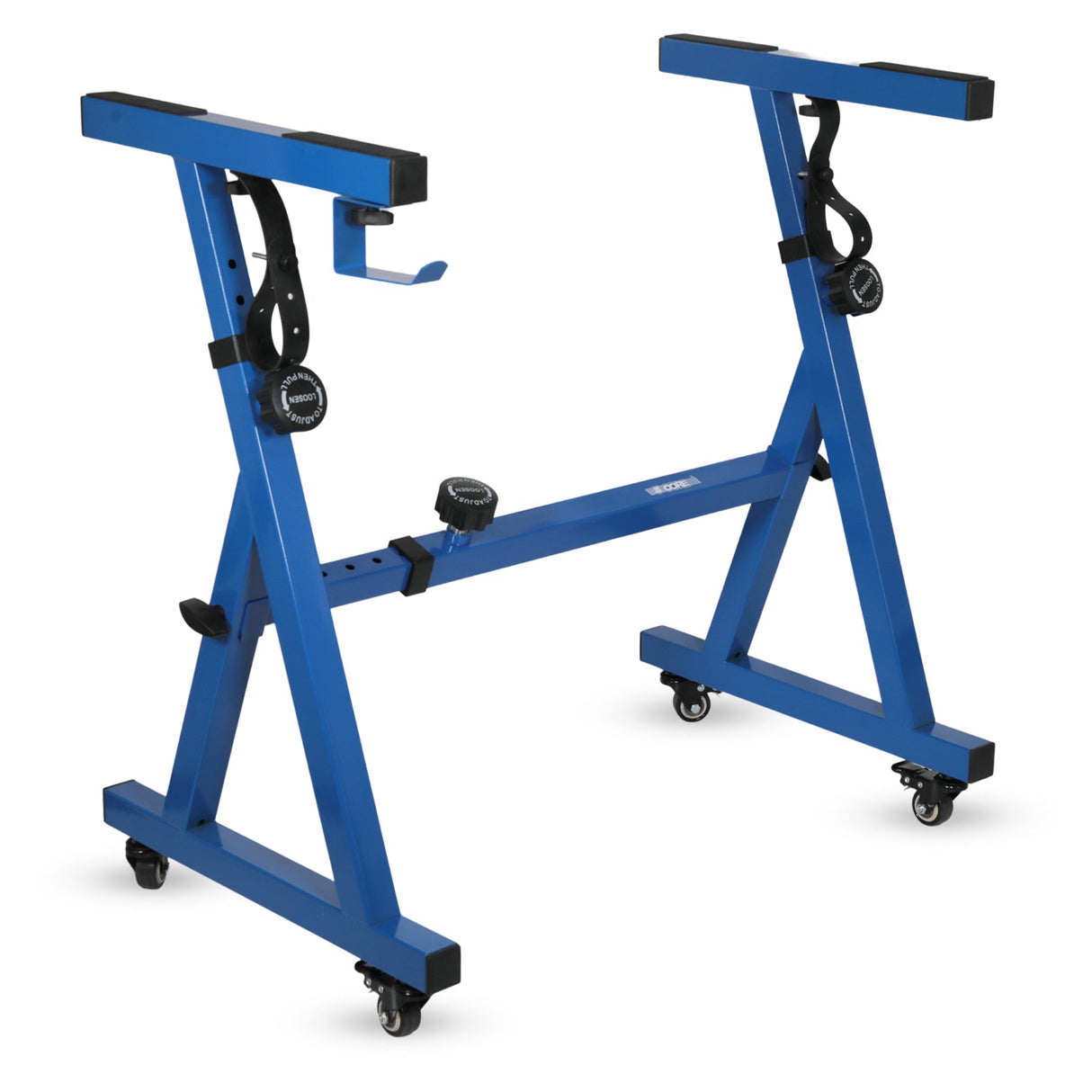 5Core Keyboard Stand Adjustable Height 36.5" Width 32.5” Z Style Electric Piano Riser 250Lb Capacity