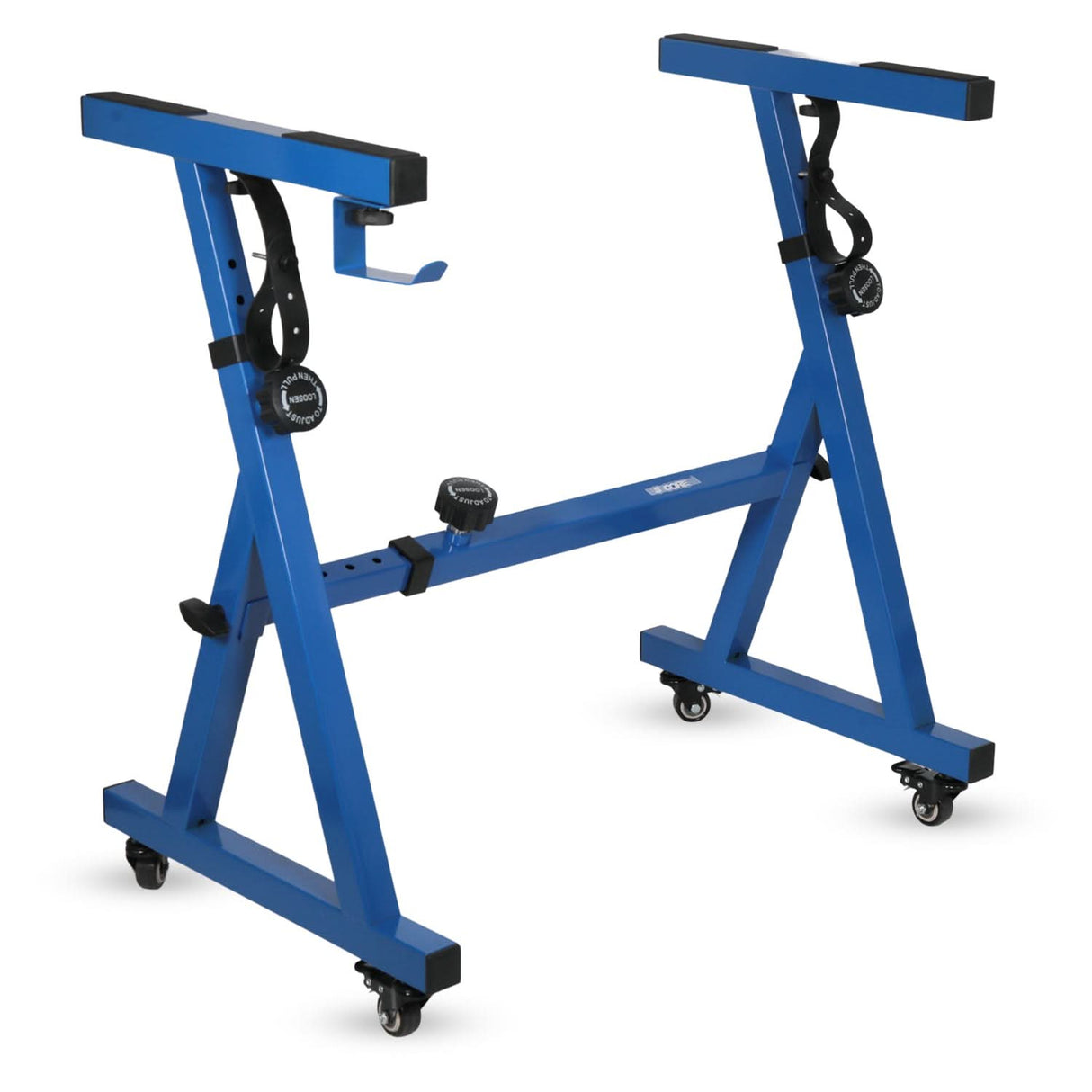 5Core Keyboard Stand Adjustable Height 36.5" Width 32.5” Z Style Electric Piano Riser 250Lb Capacity