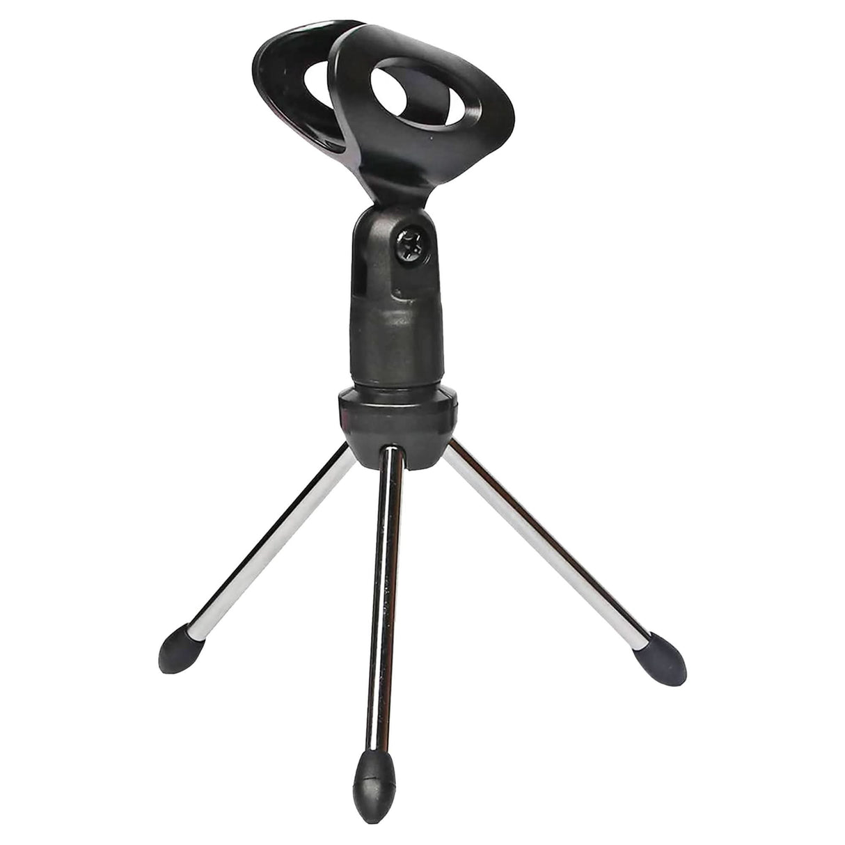 5Core Desktop Mic Stand Tripod lightweight tabletop mic stand side angle