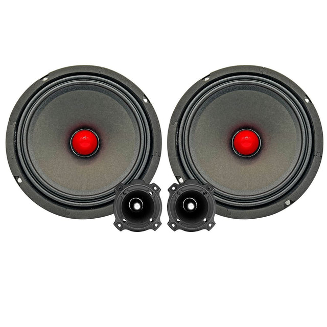 5Core 6.5 inch midrange door speaker with tweeter combo and 580W PMPO