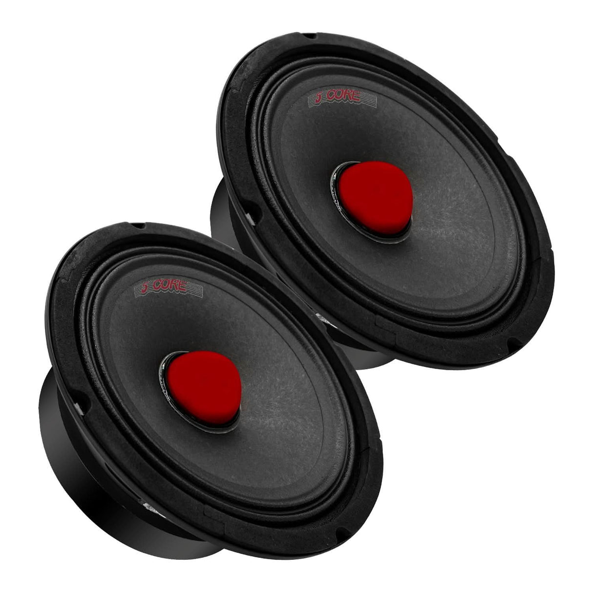 5Core 6.5" Subwoofer Speaker Pair 360W Mid Range PA DJ Audio Sub Woofer 8Ohm Bass Replacement Driver