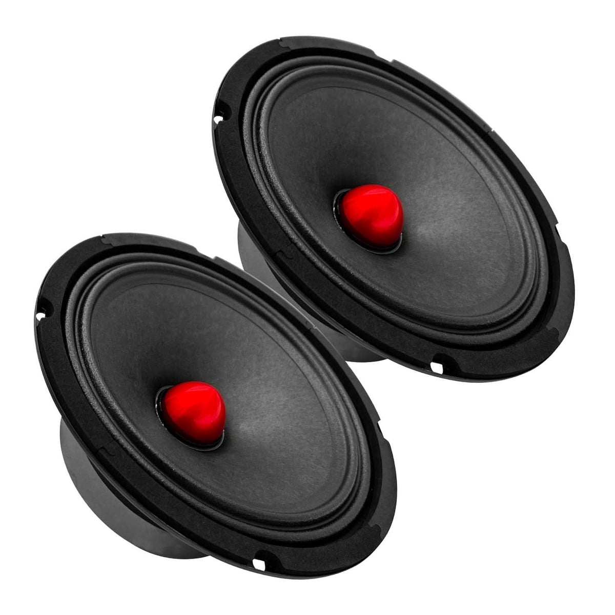 5 Core 8" Subwoofer Speaker Pair 500W Mid Range PA DJ Audio Sub Woofer 8Ohm Bass Replacement Driver