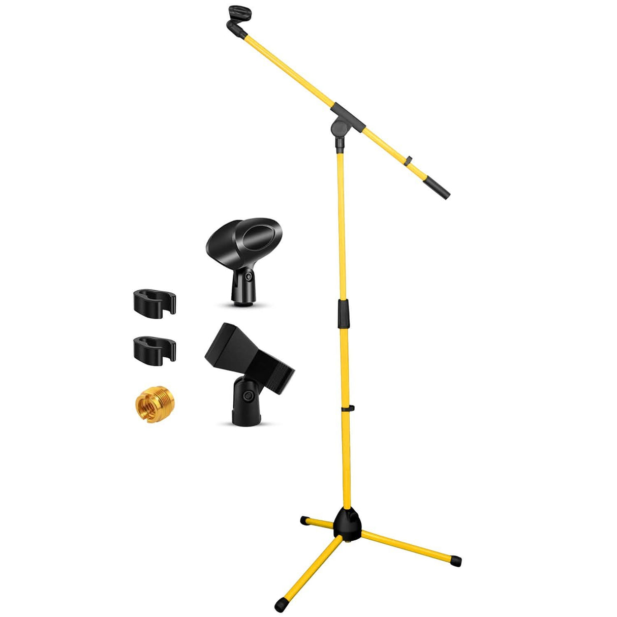 5Core tripod mic stand with adjustable boom arm for stage and studio use