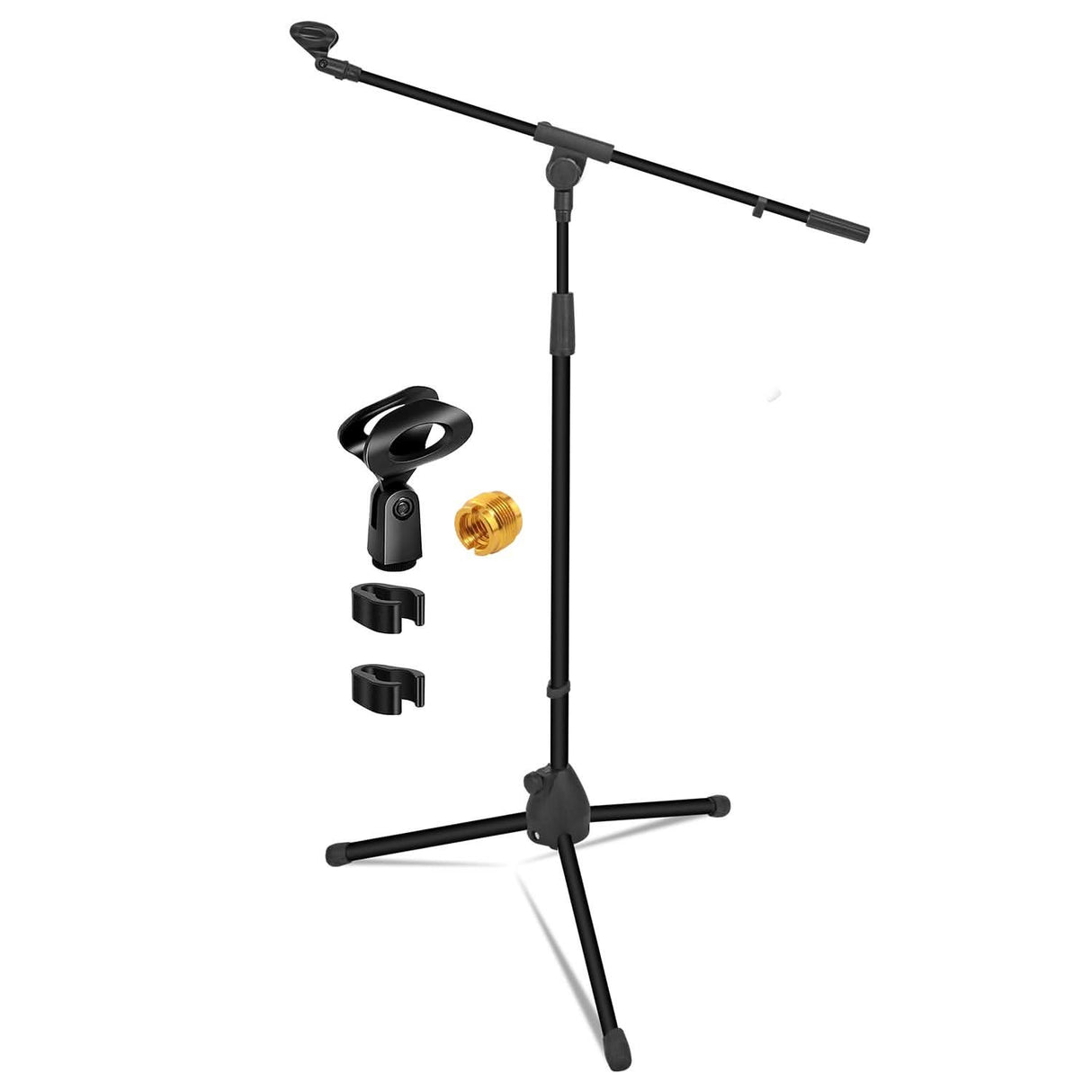 5Core tripod mic stand adjustable holder with boom arm for floor use