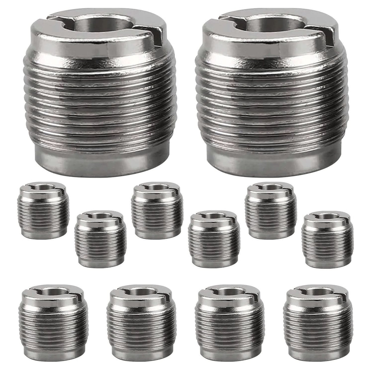 5Core mic stand adapter, 12 pieces, 3/8" female to 5/8" male screw thread conversion connector