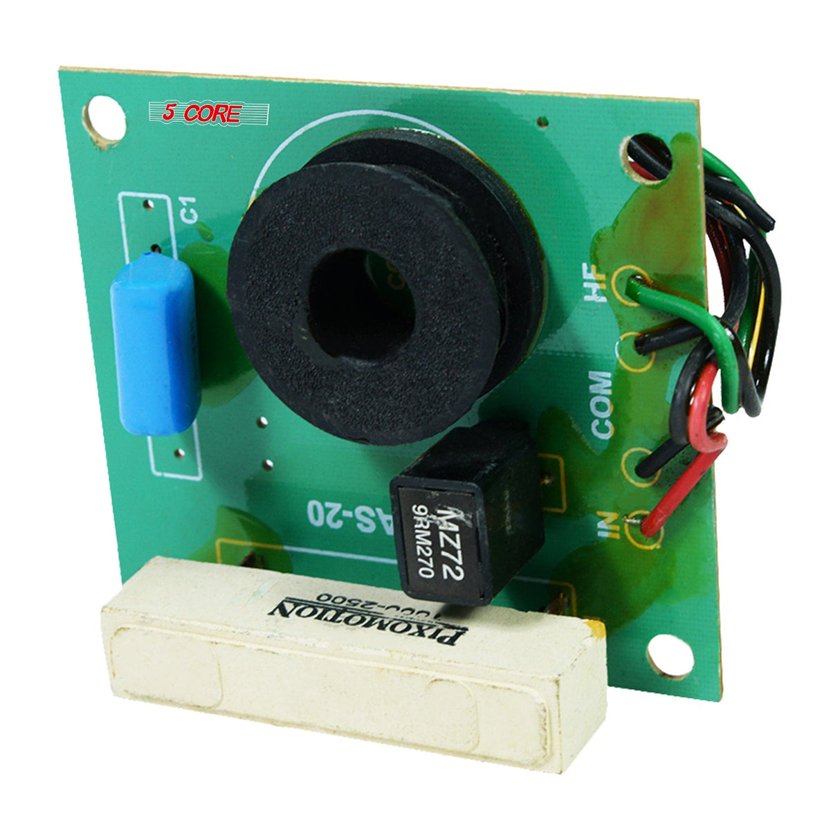 5 Core 1 Way Passive Cross Over Network Frequency Divider Metalised Polyester Capacitors