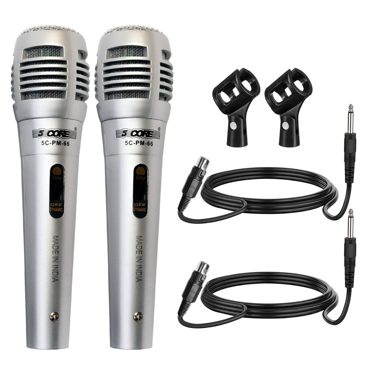 5Core XLR microphone dynamic mic karaoke singing studio mics handheld microfono
