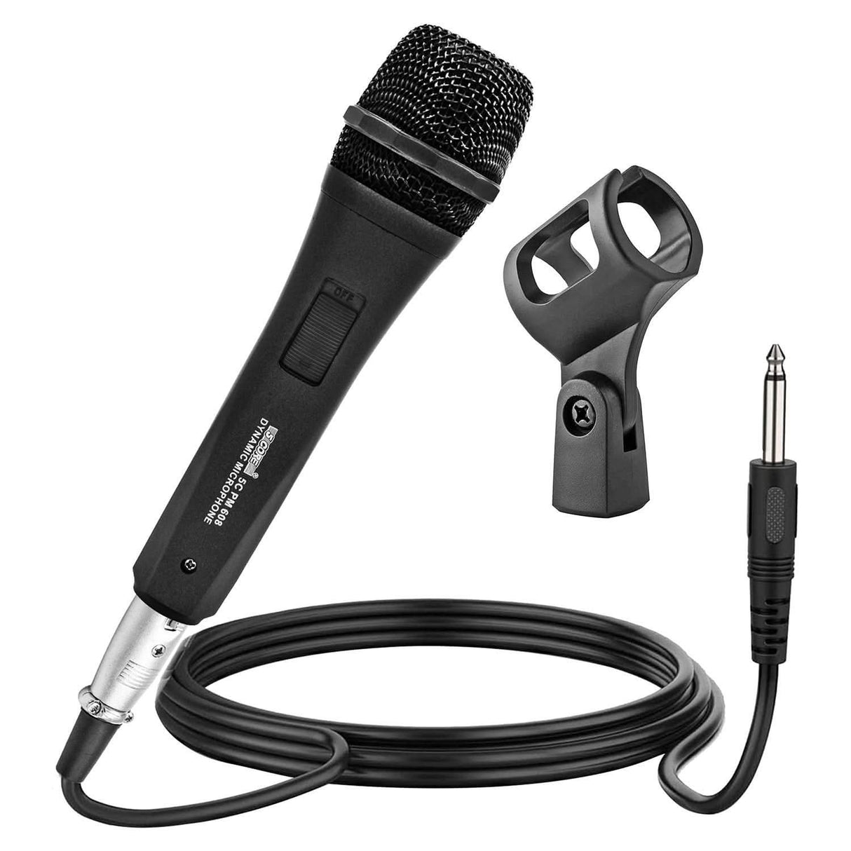 5Core XLR microphone dynamic mic for karaoke singing and studio use handheld