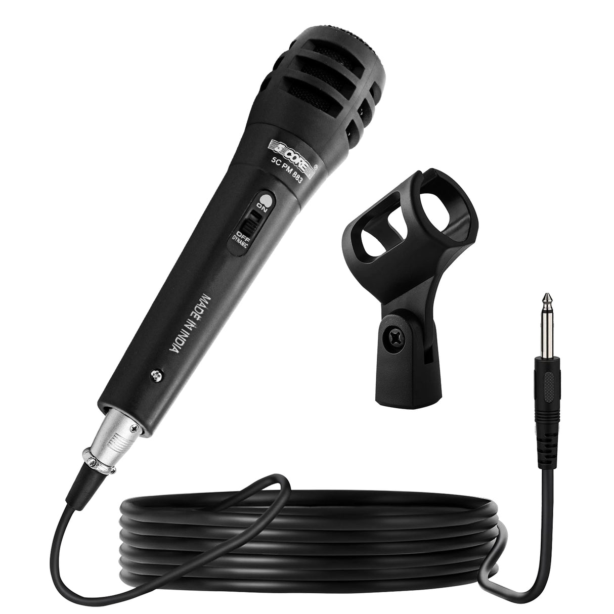 5Core XLR Microphone Dynamic Mic Karaoke Singing Studio Mics Handheld Microfono