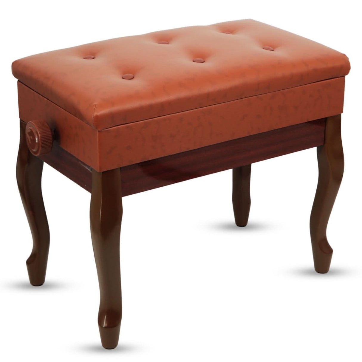 5 Core Piano Bench 3" Padded Cushioned Stool Wooden Heavy Duty Adjustable Musician Chair w Storage