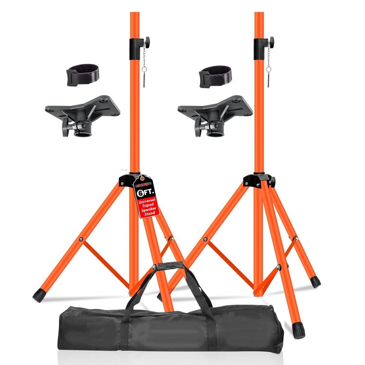 Adjustable 5Core tripod speaker stand with 72-inch height
