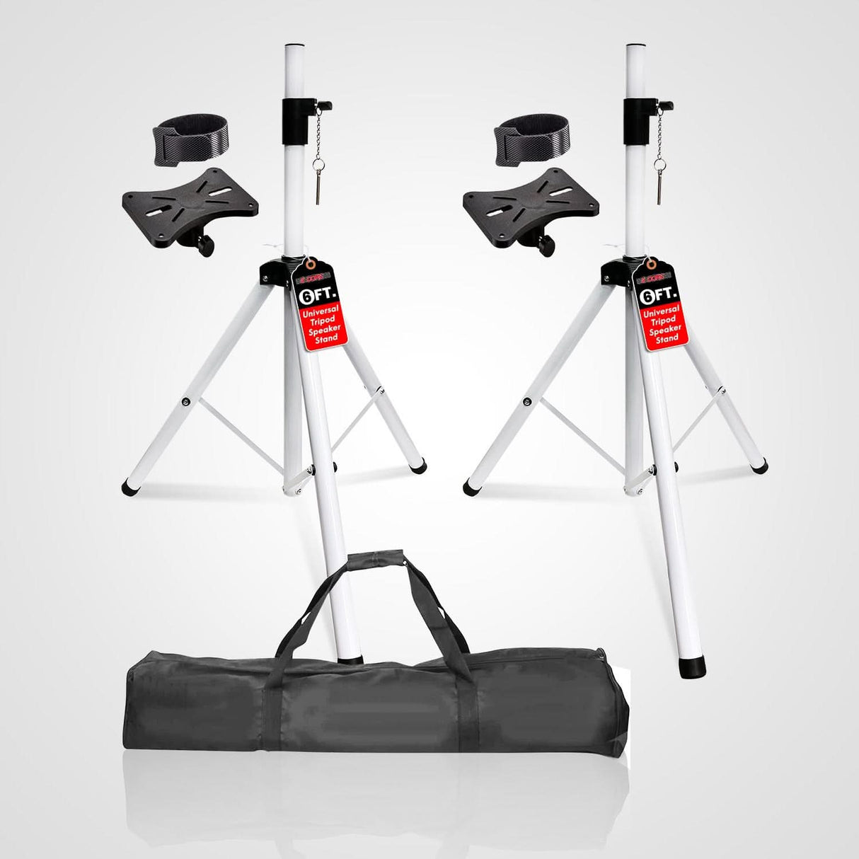 Adjustable 5Core tripod speaker stand with 72-inch height