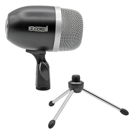 5Core cardioid snare mic with black body for drum kits and percussion