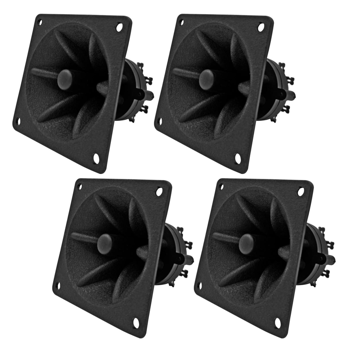 5Core 3.25" x 3.25" tweeter, 40W component square driver, replacement piezo super horn