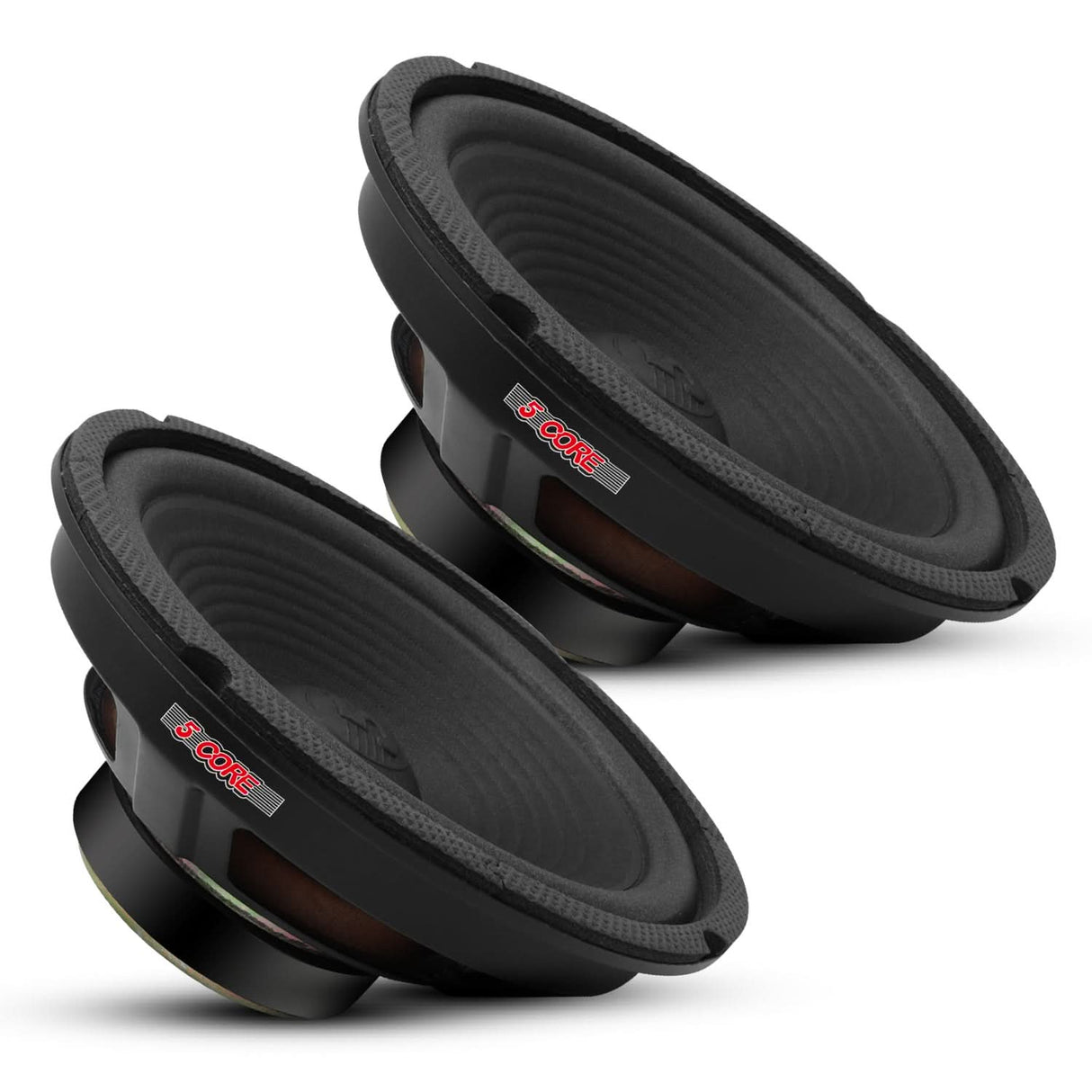 5 Core car audio woofer 4 ohm impedance top view
