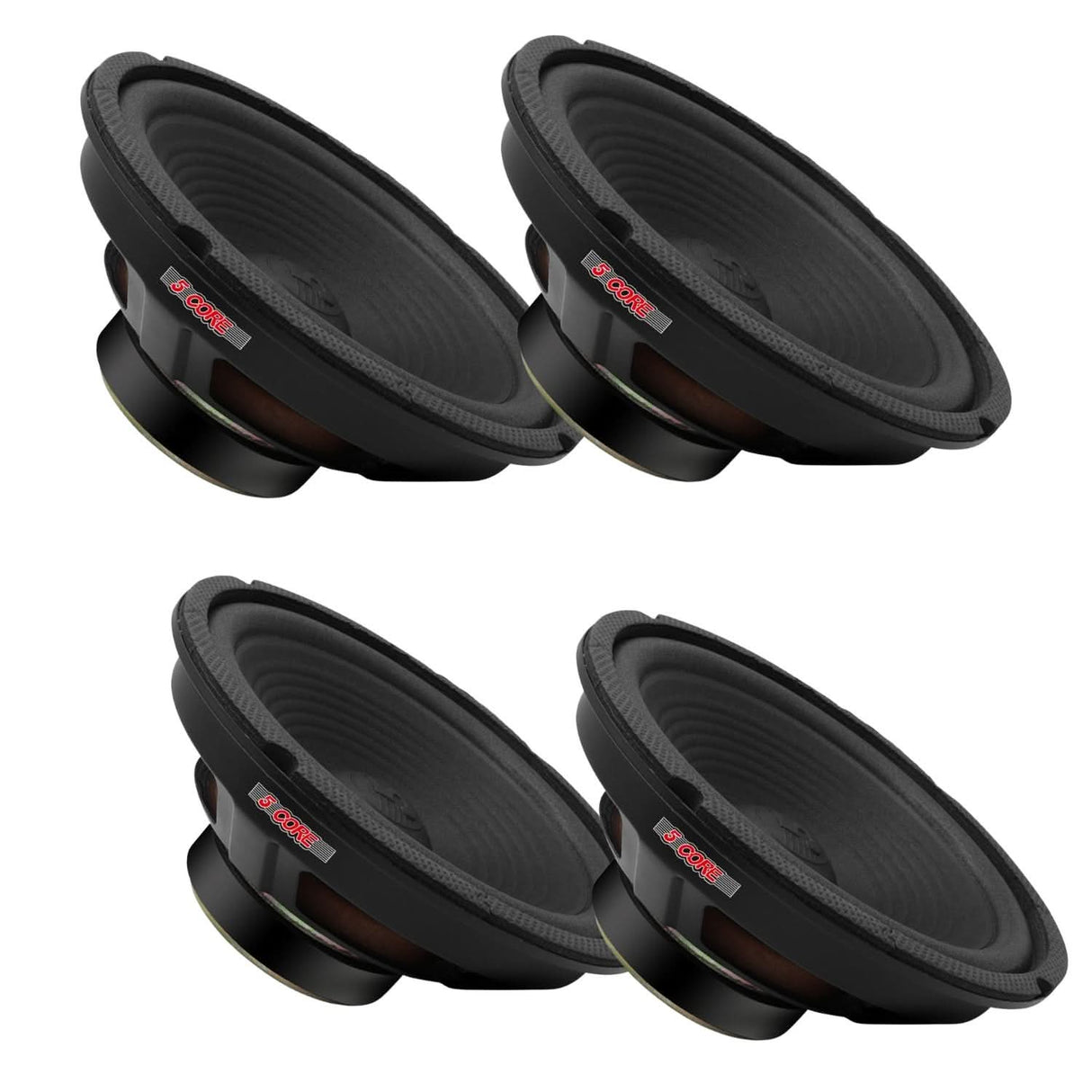 Four black speakers