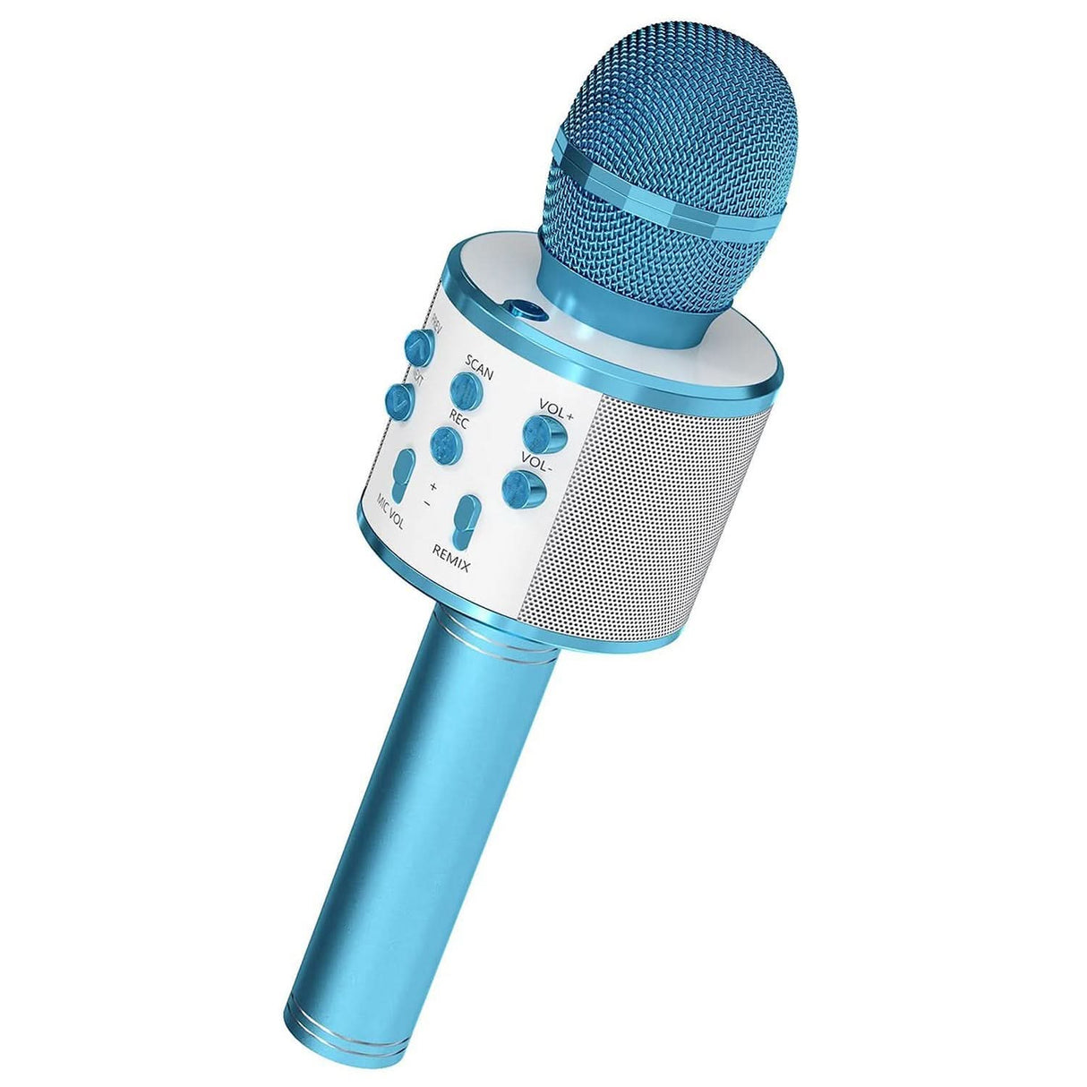 5 Core 3 in 1 Karaoke Mic speaker output front view
